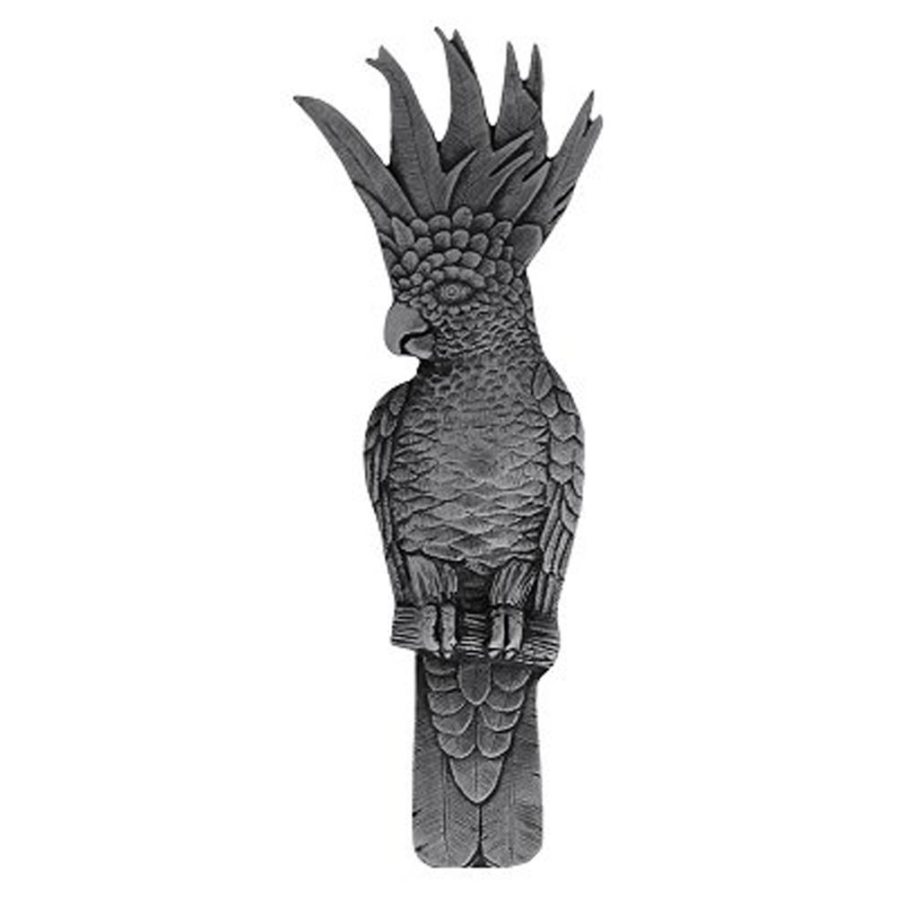 Notting Hill NHP-325-BP-R Cockatoo Pull Brilliant Pewter (Vertical - Right side)